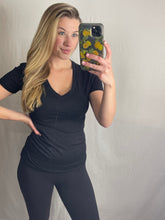 Load image into Gallery viewer, Perfect V Neck Short Sleeve