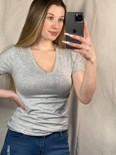 Load image into Gallery viewer, Perfect V Neck Short Sleeve