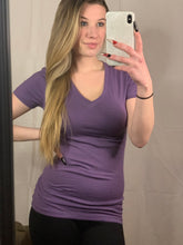 Load image into Gallery viewer, Perfect V Neck Short Sleeve