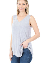Load image into Gallery viewer, Luxe Sleeveless V Neck