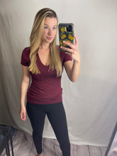 Load image into Gallery viewer, Perfect V Neck Short Sleeve