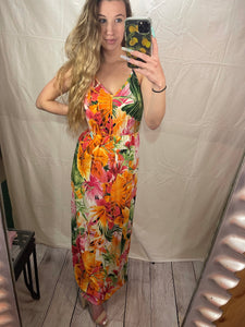 Tropical Vacation Maxi Dress