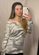 Load image into Gallery viewer, Ice Blue Camo Long Sleeve
