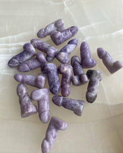 Load image into Gallery viewer, Lepidolite Mini Phallus Crystal Carving
