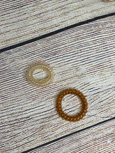 Load image into Gallery viewer, Translucent Mini Spiral Hair Ties
