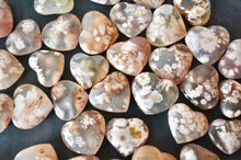 Load image into Gallery viewer, Flower Agate Heart Crystal
