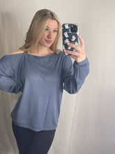 Load image into Gallery viewer, Asymmetrical Off the Shoulder Long Sleeve
