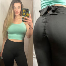 Load image into Gallery viewer, Booty Scrunch Back Tie Leggings
