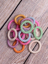 Load image into Gallery viewer, Starfish Spiral Hair Ties
